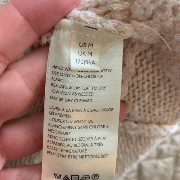 Free people Bright lights v neck sweater NWT chamoix - Picture 9 of 10